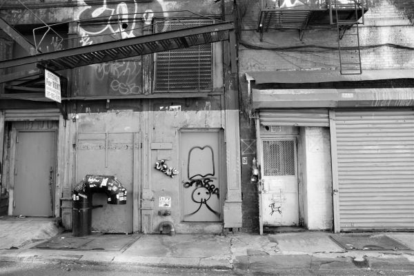 New York Strasse Street Eingang