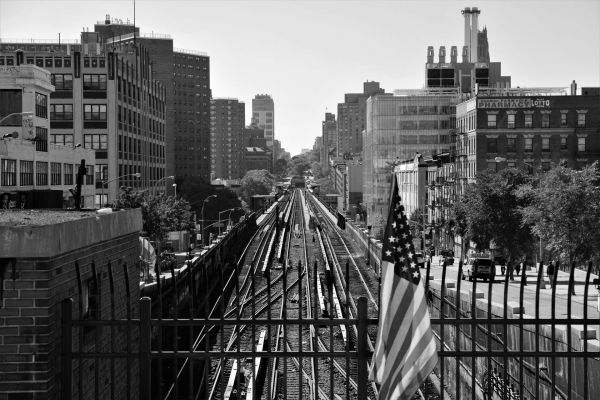 New York Strasse Street Bahn