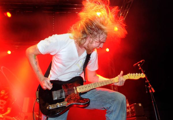 Gitarre Haare Spoken