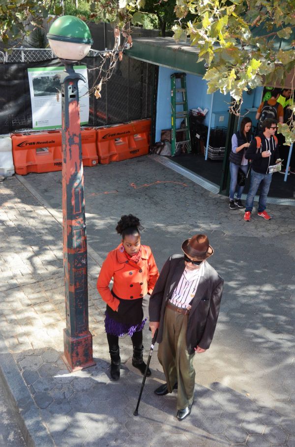 New York Strasse Street Warten