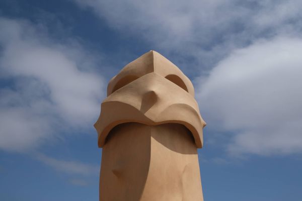 Barcelona Schornstein Gaudi