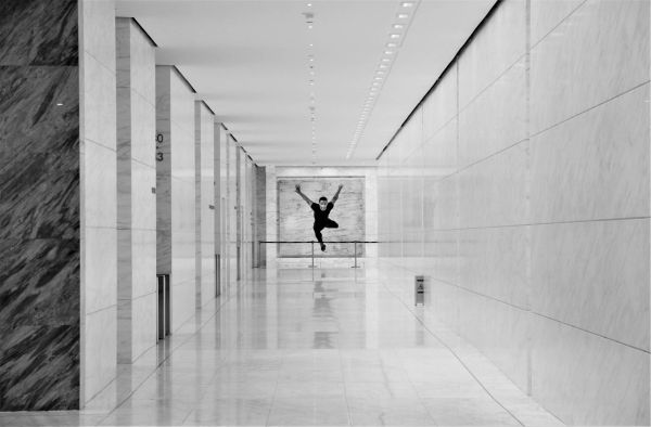 New York Strasse Street Eingangshalle